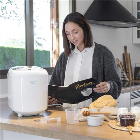 Cecotec Bread Maker | Bread&Co 1000 Delicious | Number of programs 19 | Display LCD