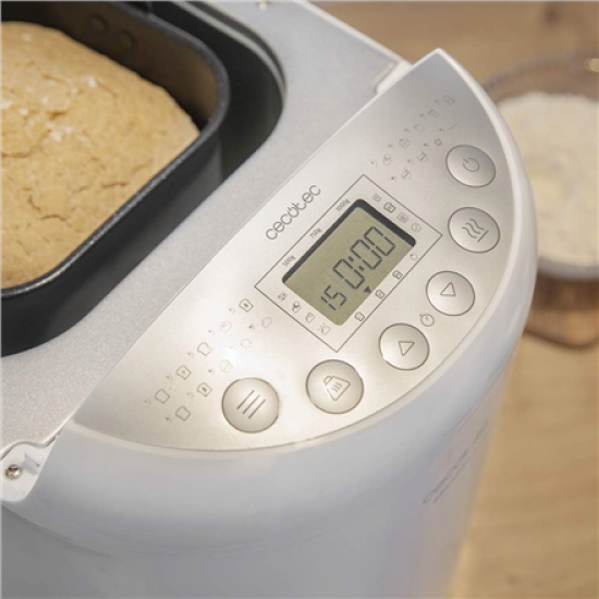 Cecotec Bread Maker | Bread&Co 1000 Delicious | Number of programs 19 | Display LCD
