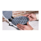 Cecotec Waffle Maker | Fun Gofrestone 3in1 | 700 W | Number of pastry 3 | Waffle/Muffin/Donut | White
