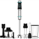 Cecotec | Hand Blender | Power TitanBlack 1200 XL PerfectCream&Crush | Hand Blender | 1200 W | Stainless steel/Black