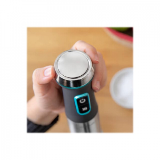Cecotec | Hand Blender | Power TitanBlack 1200 XL PerfectCream&Crush | Hand Blender | 1200 W | Stainless steel/Black