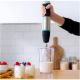 Cecotec | Hand Blender | Power TitanBlack 1200 XL PerfectCream&Crush | Hand Blender | 1200 W | Stainless steel/Black
