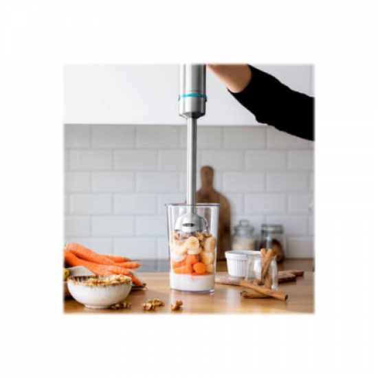 Cecotec | Hand Blender | Power TitanBlack 1200 XL PerfectCream&Crush | Hand Blender | 1200 W | Stainless steel/Black