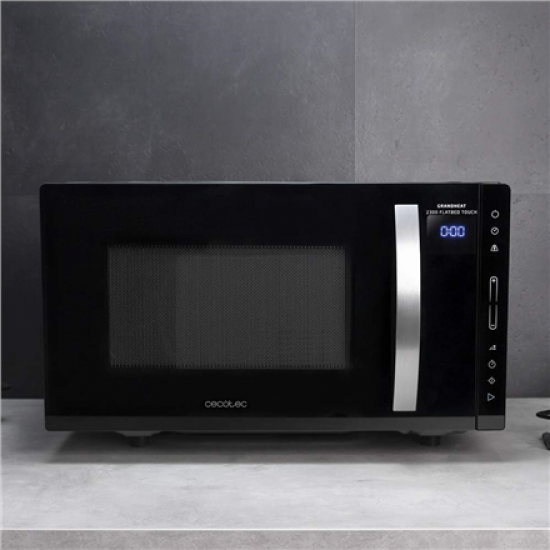 Cecotec Microwave Oven | GrandHeat 2300 Flatbed Touch Black | Free standing | 23 L | 800 W | Black