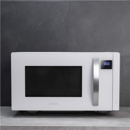 Cecotec Microwave Oven | GrandHeat 2300 Flatbed Touch White | Free standing | 23 L | 800 W | White