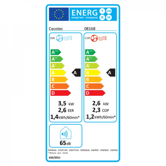 Cecotec Air Conditioner with Heat Pump | ForceClima 12850 Style Heating Connected