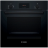 Bosch Oven | HBF133BA1 | 66 L | Electric | EcoClean | Knobs | Height 59.5 cm | Width 59.4 cm | Black