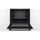 Bosch Oven | HBF133BA1 | 66 L | Electric | EcoClean | Knobs | Height 59.5 cm | Width 59.4 cm | Black