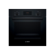 Bosch Oven | HBF133BA1 | 66 L | Electric | EcoClean | Knobs | Height 59.5 cm | Width 59.4 cm | Black