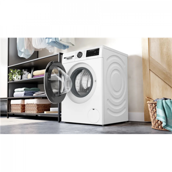 Bosch Washing Machine | WGG254ZWSN | Energy efficiency class A | Front loading | Washing capacity 10 kg | 1400 RPM | Depth 63 cm | Width 60 cm | Display | LED | Steam function | White