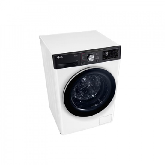 LG Washing machine | F4WR711S3HA | Energy efficiency class A | Front loading | Washing capacity 11 kg | 1400 RPM | Depth 57 cm | Width 60 cm | Display | LED | Steam function | Direct drive | Wi-Fi | White