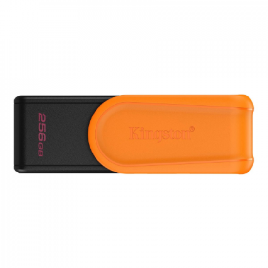 Kingston USB Flash Drive | DataTraveler Exodia S | 256 GB | USB 3.2 Gen 1 | Black/Orange