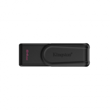 Kingston USB Flash Drive | DataTraveler Exodia S | 64 GB | USB 3.2 Gen 1 | Black