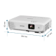 Epson EB-W53 | WXGA (1280x800) | 4000 ANSI lumens | White