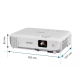 Epson EB-W53 | WXGA (1280x800) | 4000 ANSI lumens | White