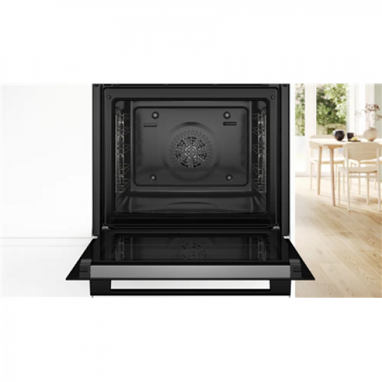 Bosch Oven | HBA272BB3 | 71 L | Electric | Pyrolysis/Hydrolytic | Touch control | Height 59.5 cm | Width 59.4 cm | Black