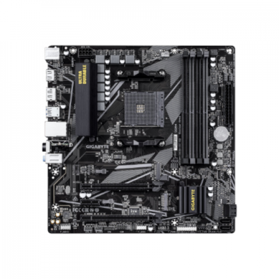 Gigabyte B550M DS3H AC R2 | Processor family AMD | Processor socket AM4 | DDR4 DIMM | Supported hard disk drive interfaces SATA, M.2 | Number of SATA connectors 4