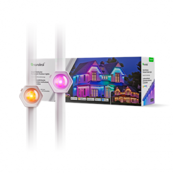 Nanoleaf Smart Multicolor Permanent Outdoor Lights Smarter Kit, 15m | 16+ Million Colours