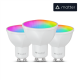 Nanoleaf Essentials Matter Wi-Fi Smart Bulb, 3pcs | GU10 | RGBCW