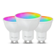 Nanoleaf Essentials Matter Wi-Fi Smart Bulb, 3pcs | GU10 | RGBCW