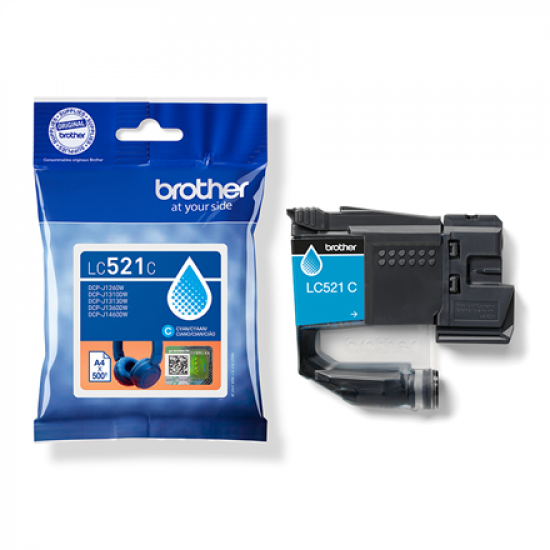 Brother LC521C | Ink Cartridges | Cyan