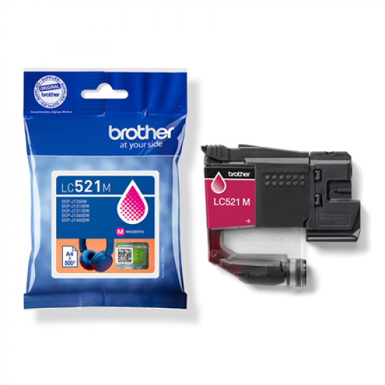 Brother LC521M | Ink Cartridges | Magenta
