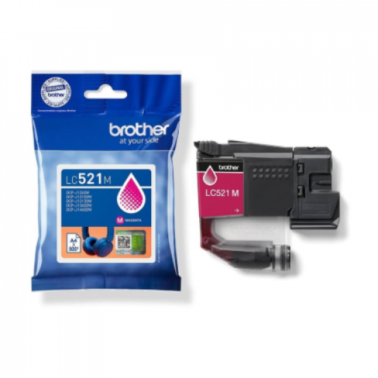 Brother LC521M | Ink Cartridges | Magenta