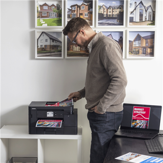 Brother Multifunctional printer | MFC-J4550DW | Inkjet | Colour | All-in-one | A4 | Wi-Fi | Black