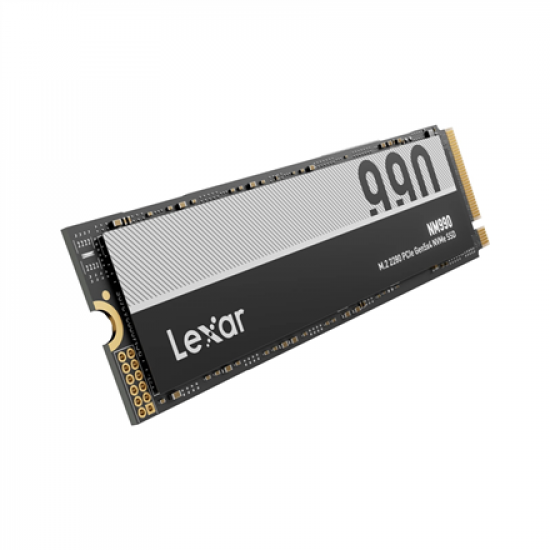 Lexar SSD | NM990 | 1000 GB | SSD form factor M.2 2280 | Solid-state drive interface NVMe | Read speed 14000 MB/s | Write speed 7500 MB/s