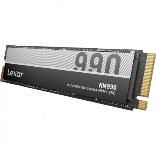 Lexar SSD | NM990 | 4000 GB | SSD form factor M.2 2280 | Solid-state drive interface PCIe Gen 5x4 | Read speed 14000 MB/s | Write speed  11000 MB/s