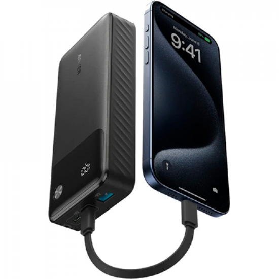 Anker Power Bank, B2B - Europe (excluded UK plug), 30 W | A1384G11 | 20000 mAh | Black