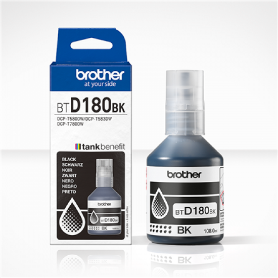 Brother BTD180BK | Ink Bottle | Black