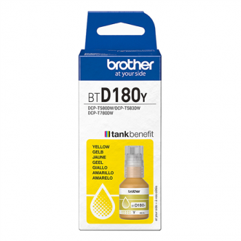 Brother BTD180Y | Ink refill | Yellow