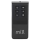 Mill FH1500BLACK | Ceramic fan heater | 1500 W | Suitable for rooms up to 22 m² | Black