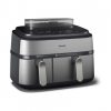 Philips Dual Basket Airfryer | NA555/00 5000 series | Power 2750 W | Capacity 9 L | RapidAir Plus | Silver