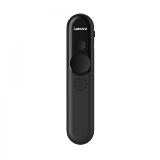 Lenovo | Laser Rechargeable Presentation Remote | Black