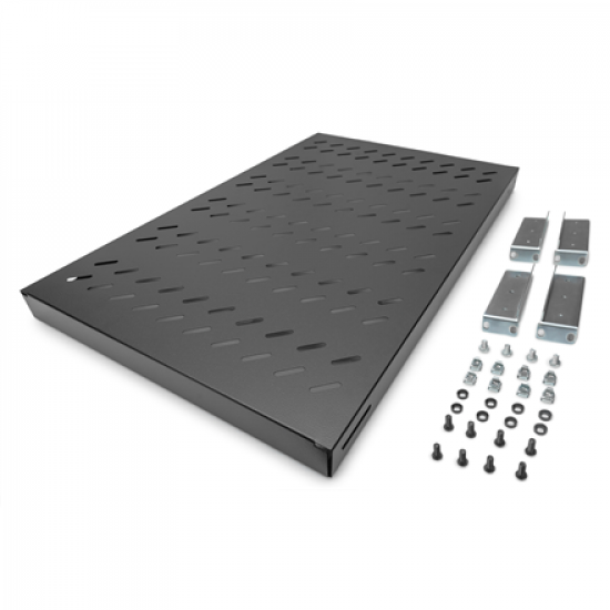 Digitus Shelf with Variable Rails for Fixed Mounting in 483 mm (19