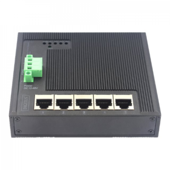 DIGITUS Industrial Gigabit Ethernet Flat Switch