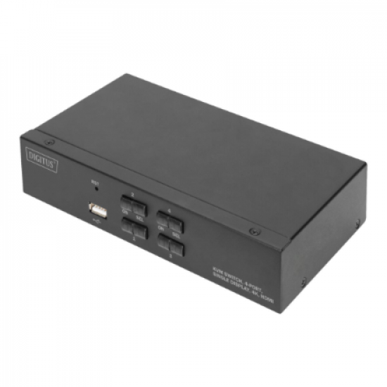 Digitus KVM Switch, 4 Port, Single Display, 4K, HDMI | DS-12880