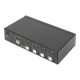 Digitus KVM Switch, 4 Port, Single Display, 4K, HDMI | DS-12880