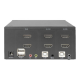 Digitus KVM Switch, 2 Port, Dual Display, 4K, HDMI | DS-12860