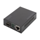 DIGITUS Gigabit Ethernet PoE+ Media Converter, SFP
