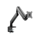 Digitus Desk Mount | Universal Single Monitor Mount with Gas Spring and Clamp Mount | Adjustable Height, Rotate, Tilt, Swivel | 15-35 