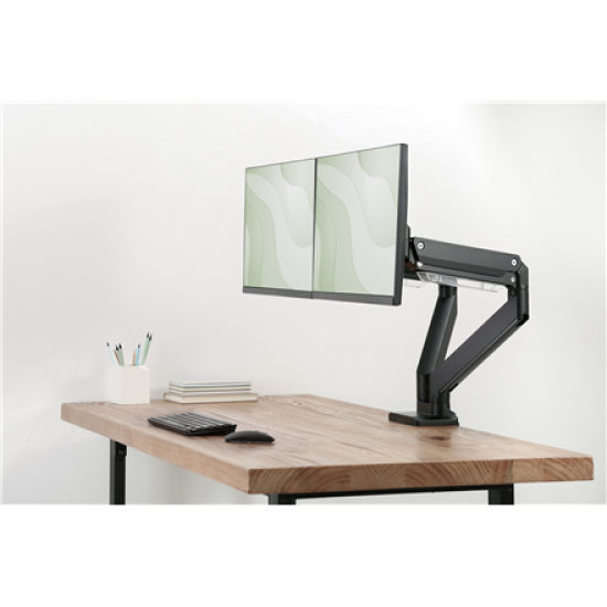 Digitus Desk Mount | DA-90427 | Adjustable Height, Rotate, Tilt, Swivel | 15-35 