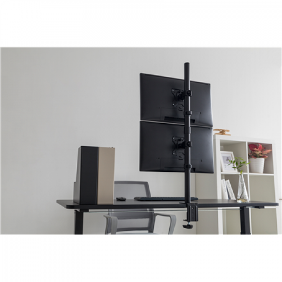 Digitus Desk Mount | DA-90438 | Adjustable Height, Rotate, Tilt, Swivel | 17-32 