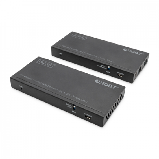 Digitus | 4K HDBaseT HDMI KVM Extender Set, 150 m | DS-55526