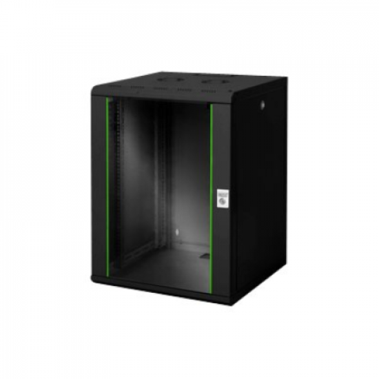 Digitus Wall Mounting Cabinet Unique Series | DN-19 16U-6/6-SW | Black | 82 x 60 x 60 cm