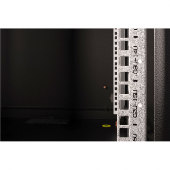 Digitus Wall Mounting Cabinet Unique Series | DN-19 16U-6/6-SW | Black | 82 x 60 x 60 cm