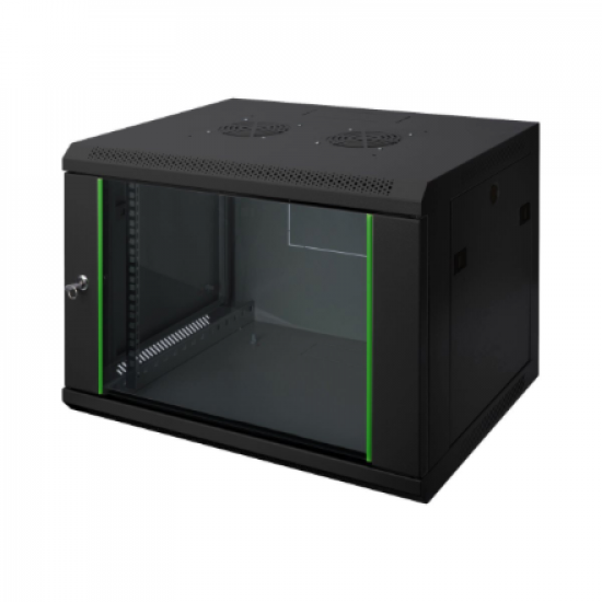 Digitus Wall Mounting Cabinet | DN-19 12-U-EC-SW | Black