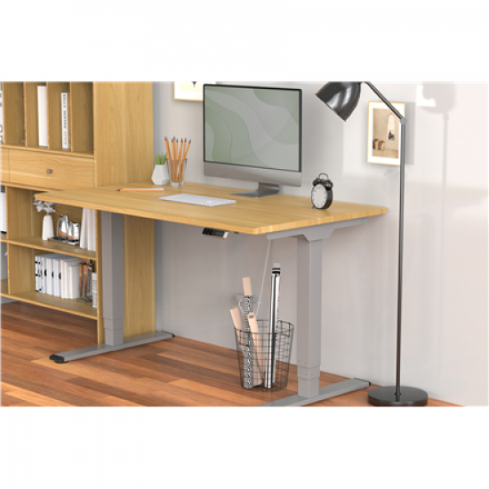 Digitus Floor stand | DA-90435  Electrical Table Frame | Height adjustment | Maximum weight (capacity) 100 kg | Grey